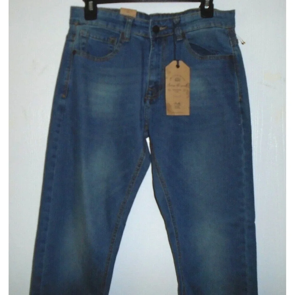 Across The Pond Men's 30x30 Stretch Jeans Signature  (act30x28)